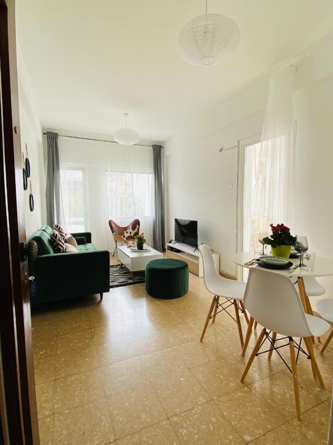 Boho-Chic One Bedroom Flat In Engomi Eksteriør bilde